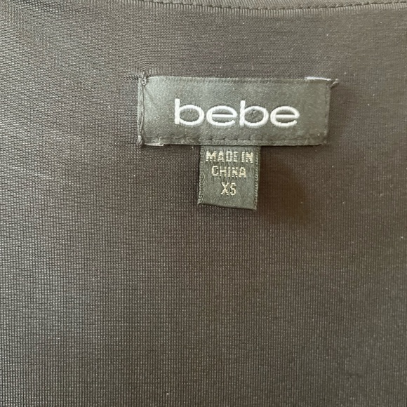 Bebe black & white dress. - Picture 2 of 6